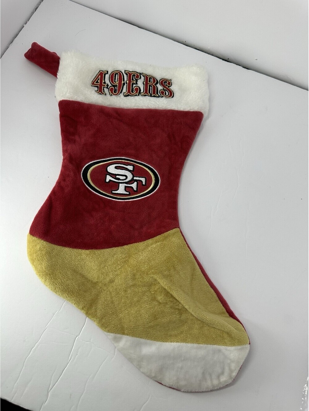 NWT San Francisco 49ers NFL Football Christmas Stocking Holiday